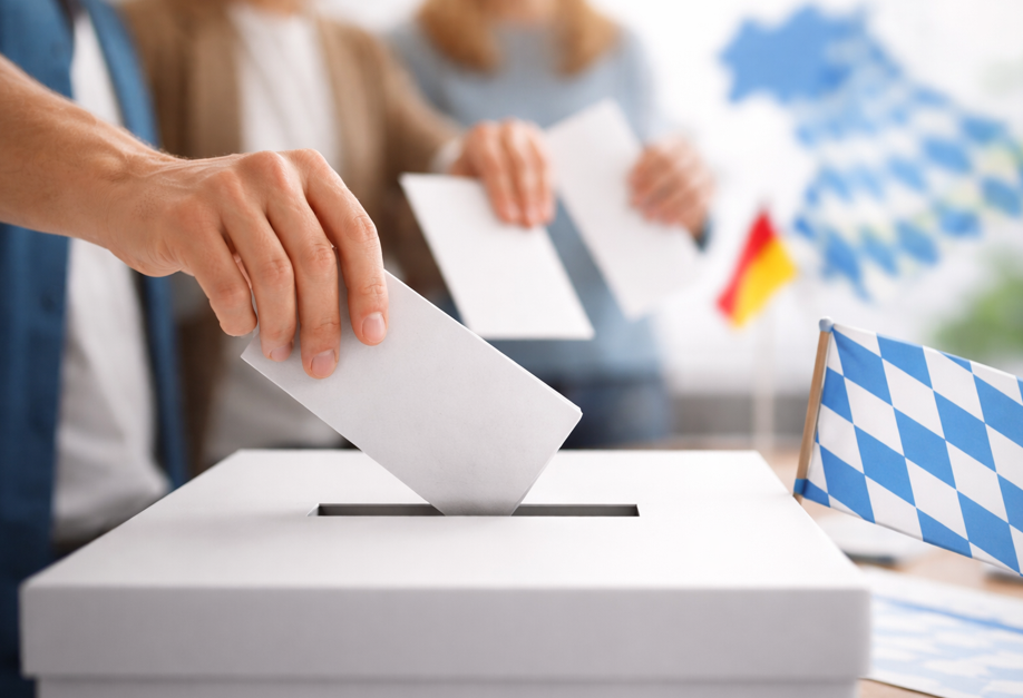 Rund 10,1 Millionen Stimmberechtigte bei den Kommunalwahlen 2026 in Bayern