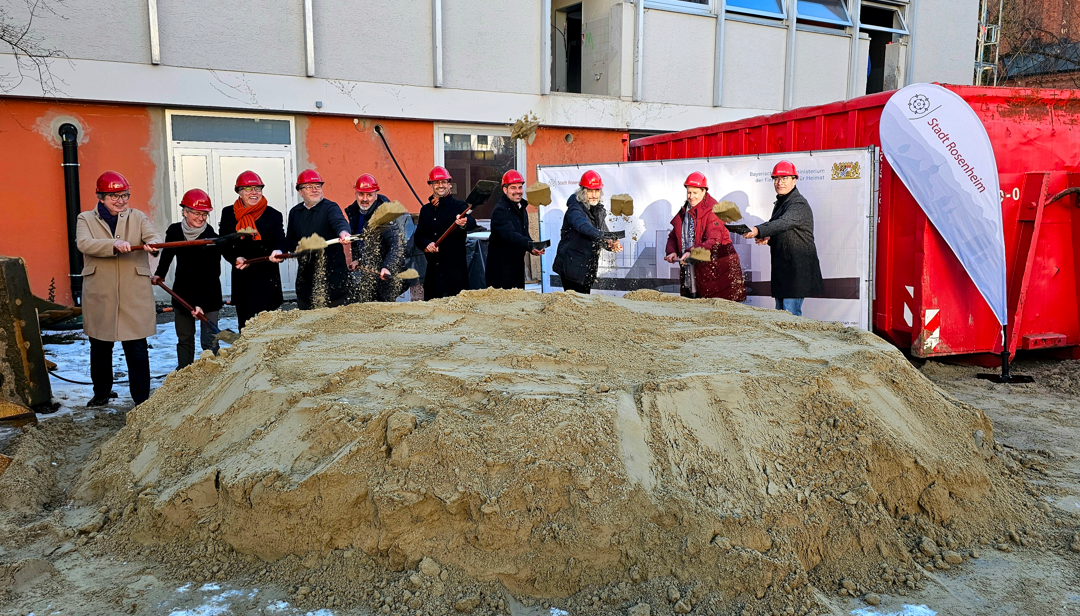 Rosenheim: Neubau des Lehrschwimmbeckens am Nörreut gestartet