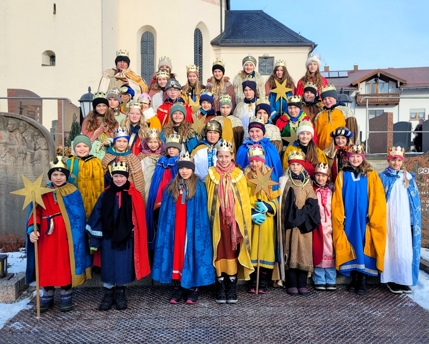 Sternsinger_Babensham_2026_1 Die Sternsinger in Babensham. Foto: Pfarrgemeinderat Babensham
