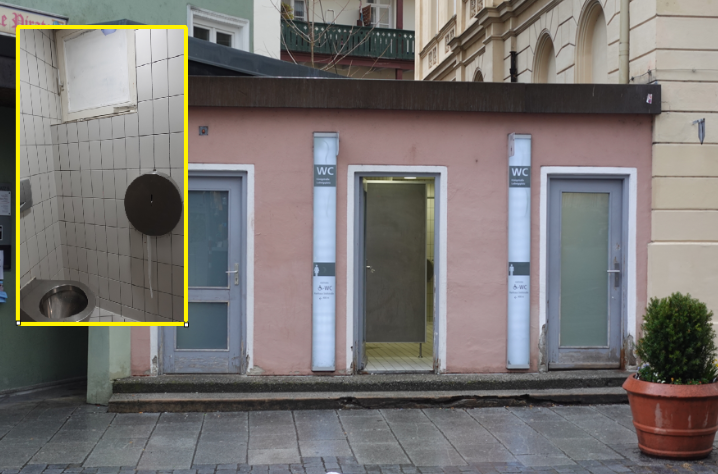 Toilette Königstraße Toilettenanlage in der Königstraße in Rosenheim. Foto: Archiv Innpuls.me