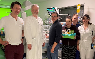 Freude über Neujahrsbaby – Familienglück auf der Kinderintensivstation im RoMed Klinikum Rosenheim