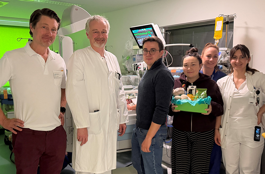 Freude über Neujahrsbaby – Familienglück auf der Kinderintensivstation im RoMed Klinikum Rosenheim