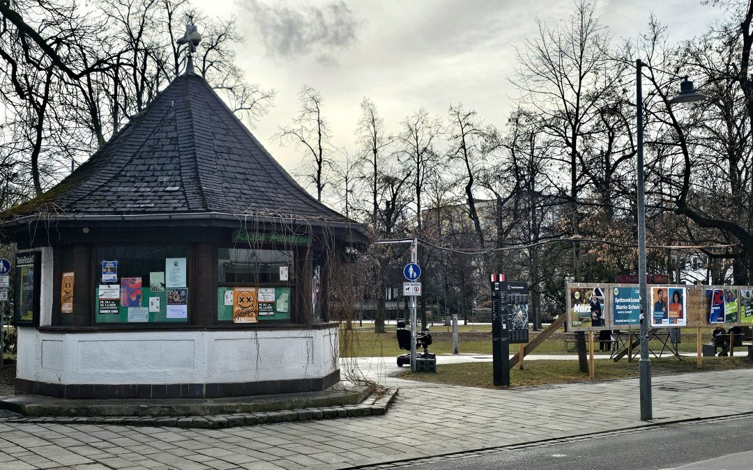 Bald wieder Leben im Rosenheimer Rosenpavillon: Stadt prüft Cafè-Nutzung am Salingarten