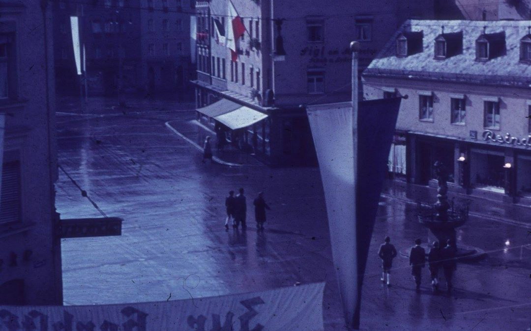 Ludwigsplatz, Rosenheim, 1956
