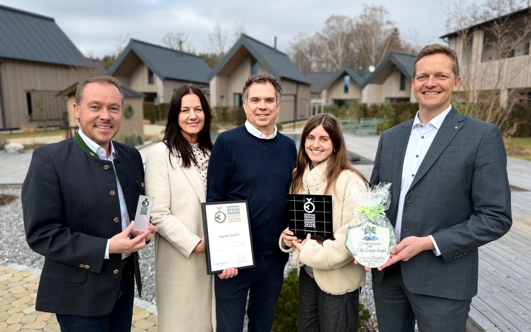 Aschau: German Design Award für Agrad Chalets