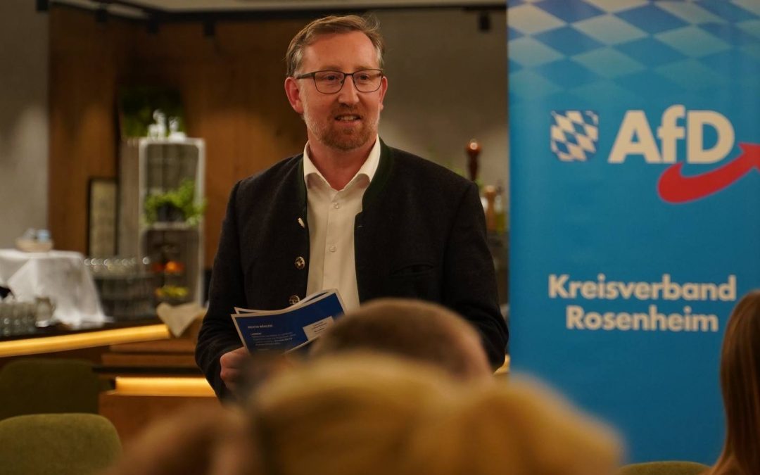 AfD-Kreistagskandidaten präsentieren sich in Oberaudorf