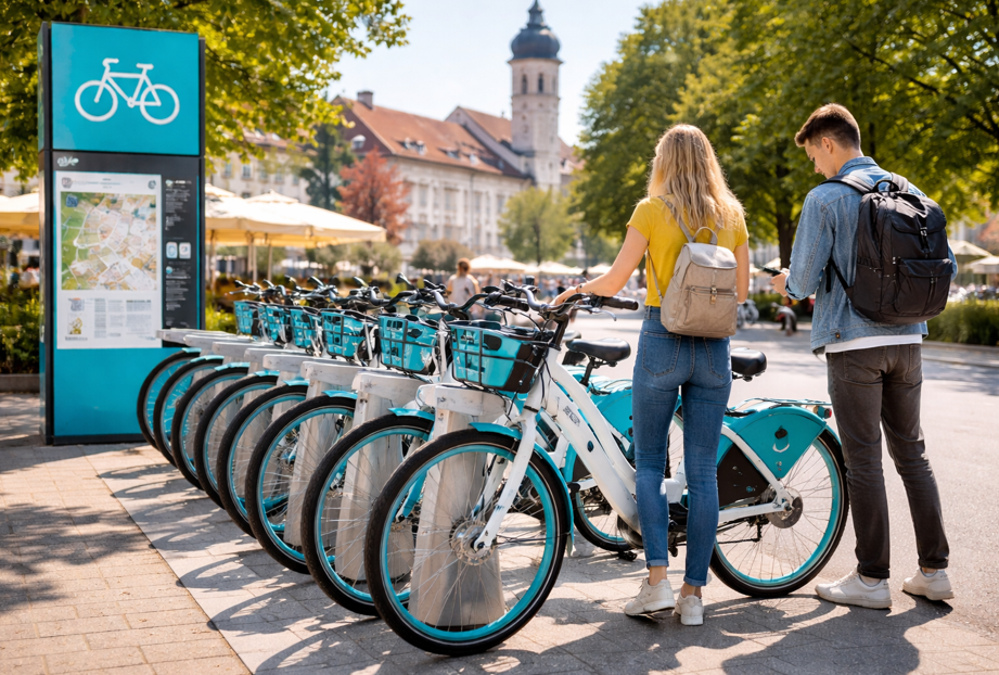 Bike-Sharing in Rosenheim: Erst für Studenten, später für alle?