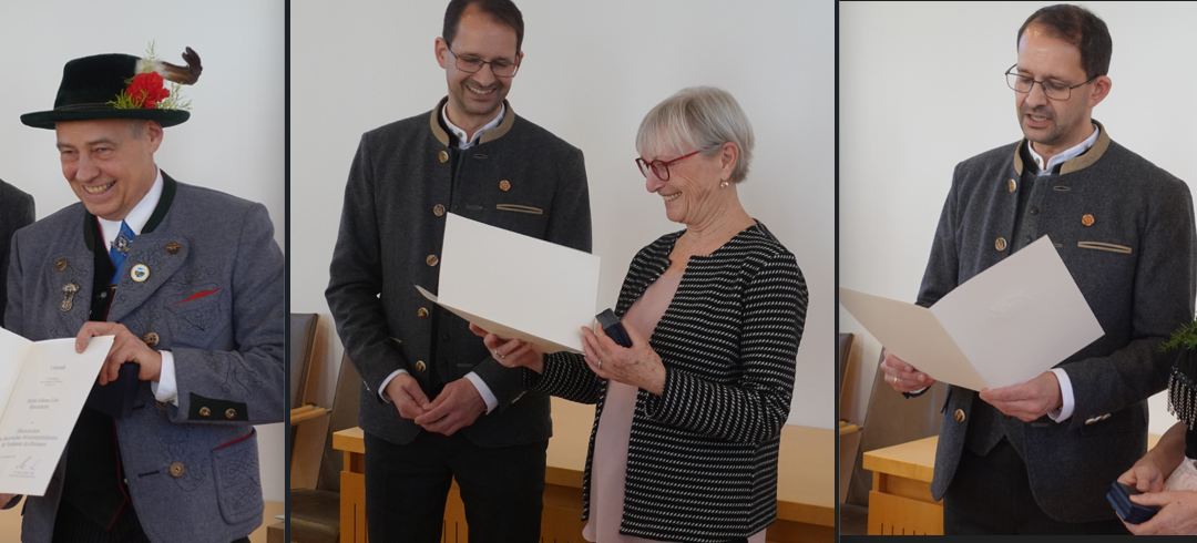 Bayerisches Ministerpräsident zeichnet Rosenheimer Ehrenamtliche aus
