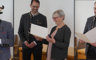 Bayerisches Ministerpräsident zeichnet Rosenheimer Ehrenamtliche aus