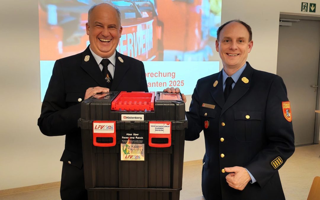 Brandschutzerziehung im Landkreis Traunstein aufgewertet