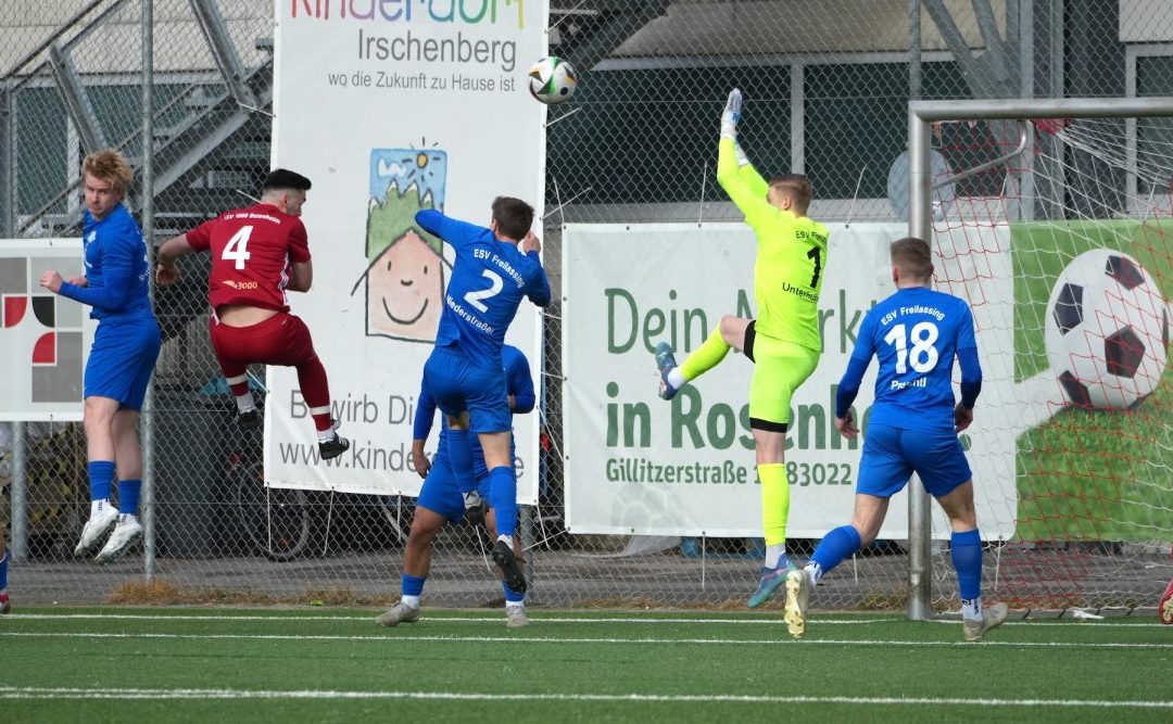 Erste Mannschaft des TSV 1860 Rosenheim gewinnt Testspiel gegen Freilassing