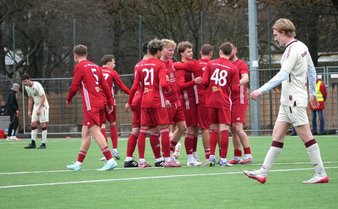 TSV 1860 Rosenheim zieht ins Toto-Pokal-Achtelfinale ein