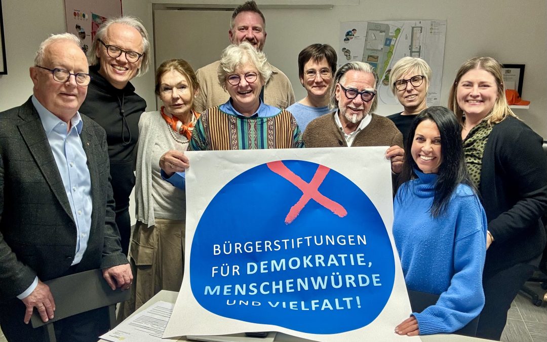 Bürgerstiftung Rosenheim unterzeichnet Selbstverpflichtung für Demokratie und Vielfalt