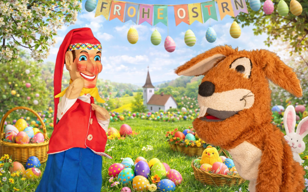 Chiemsee-Kasperl lädt zum Osterchaos: Bairisches Puppentheater für die ganze Familie