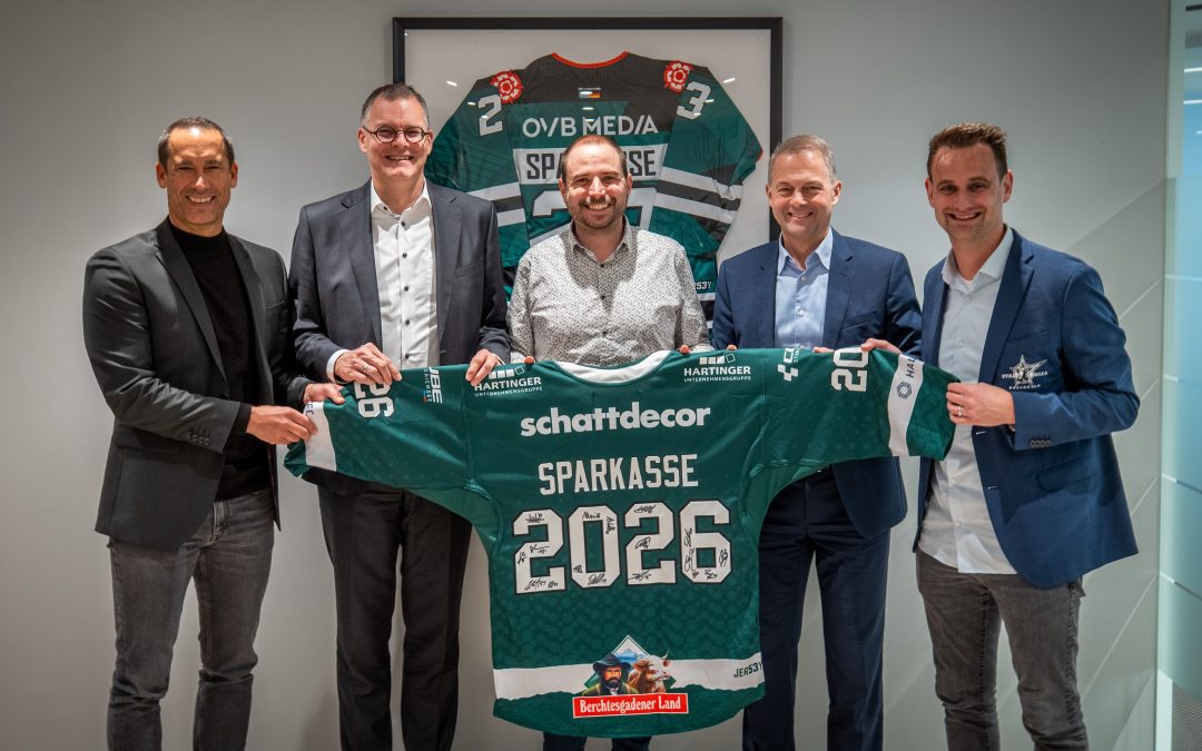 Sparkasse Rosenheim-Bad Aibling wird Exklusivpartner der Starbulls Rosenheim
