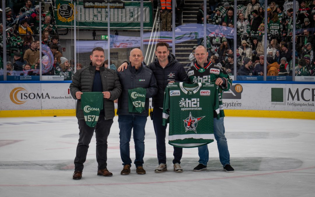 Starbulls Rosenheim: Isoma Haustechnik und MCP-Fertigungstechnik neue Premium-Partner