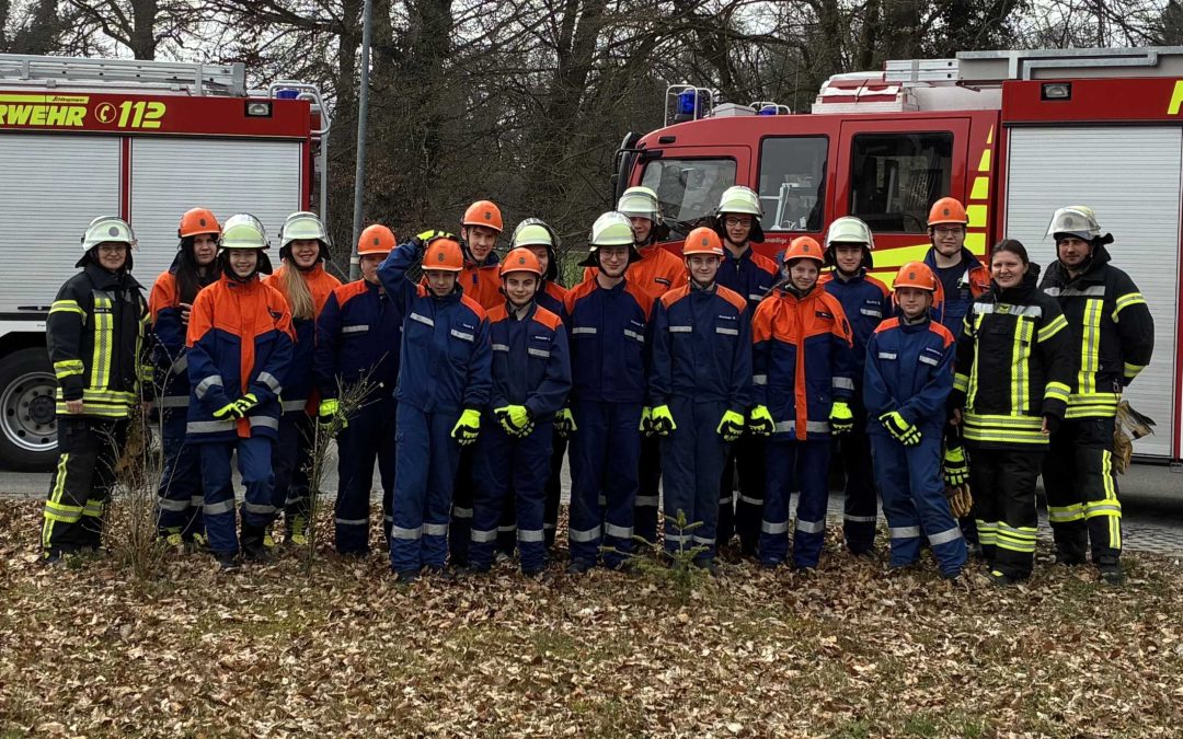 Jugendfeuerwehr Tacherting 24 Stunden im Einsatz