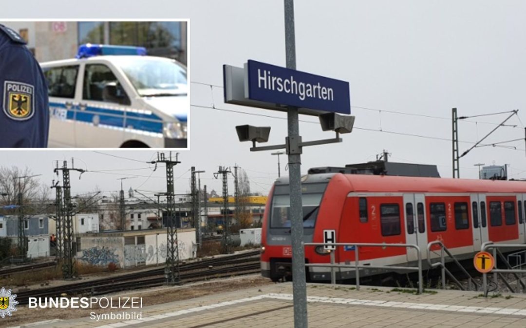 Tätlicher Angriff in S-Bahn: Frau und Polizisten angegriffen