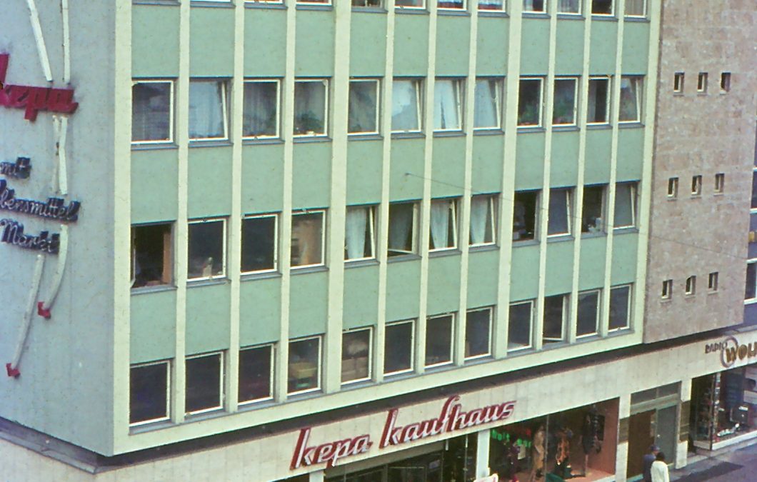 Kaufhaus Kepa, Rosenheim, 1962