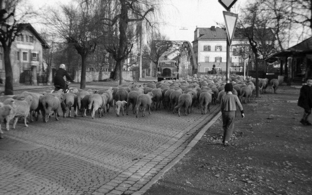 Mangfallbrücke, Rosenheim, ca. 1940