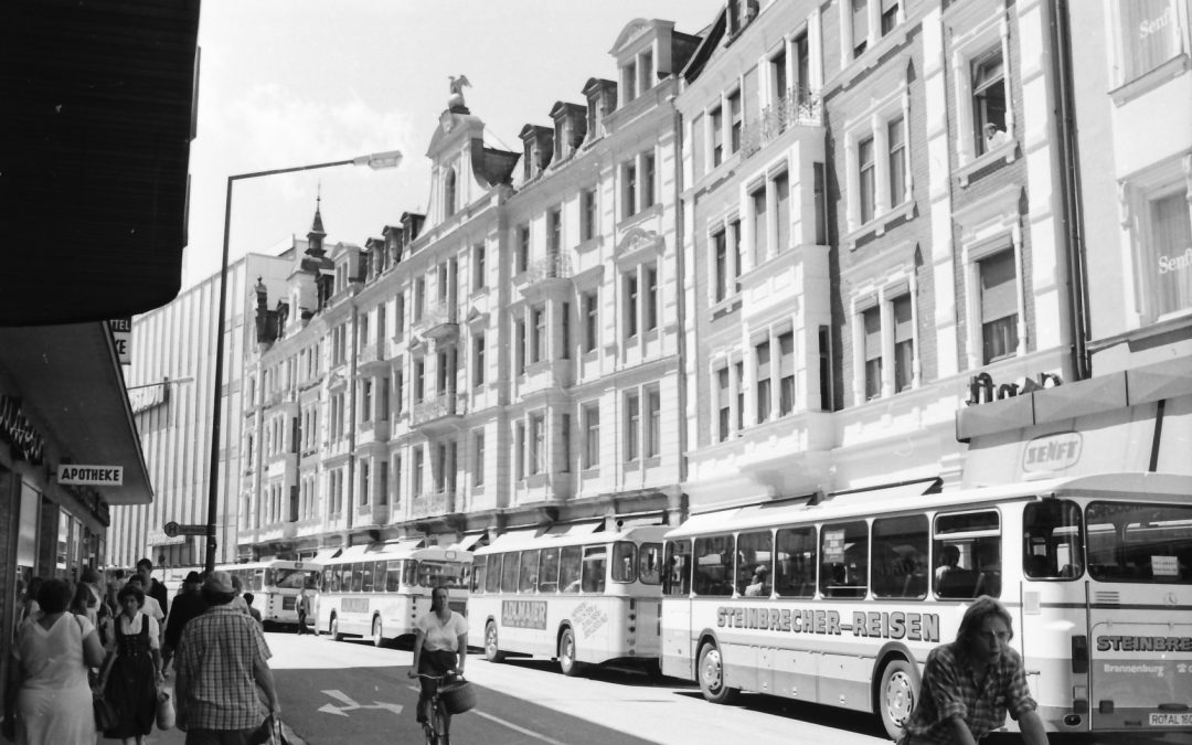 Münchener Straße, Rosenheim, 1980er