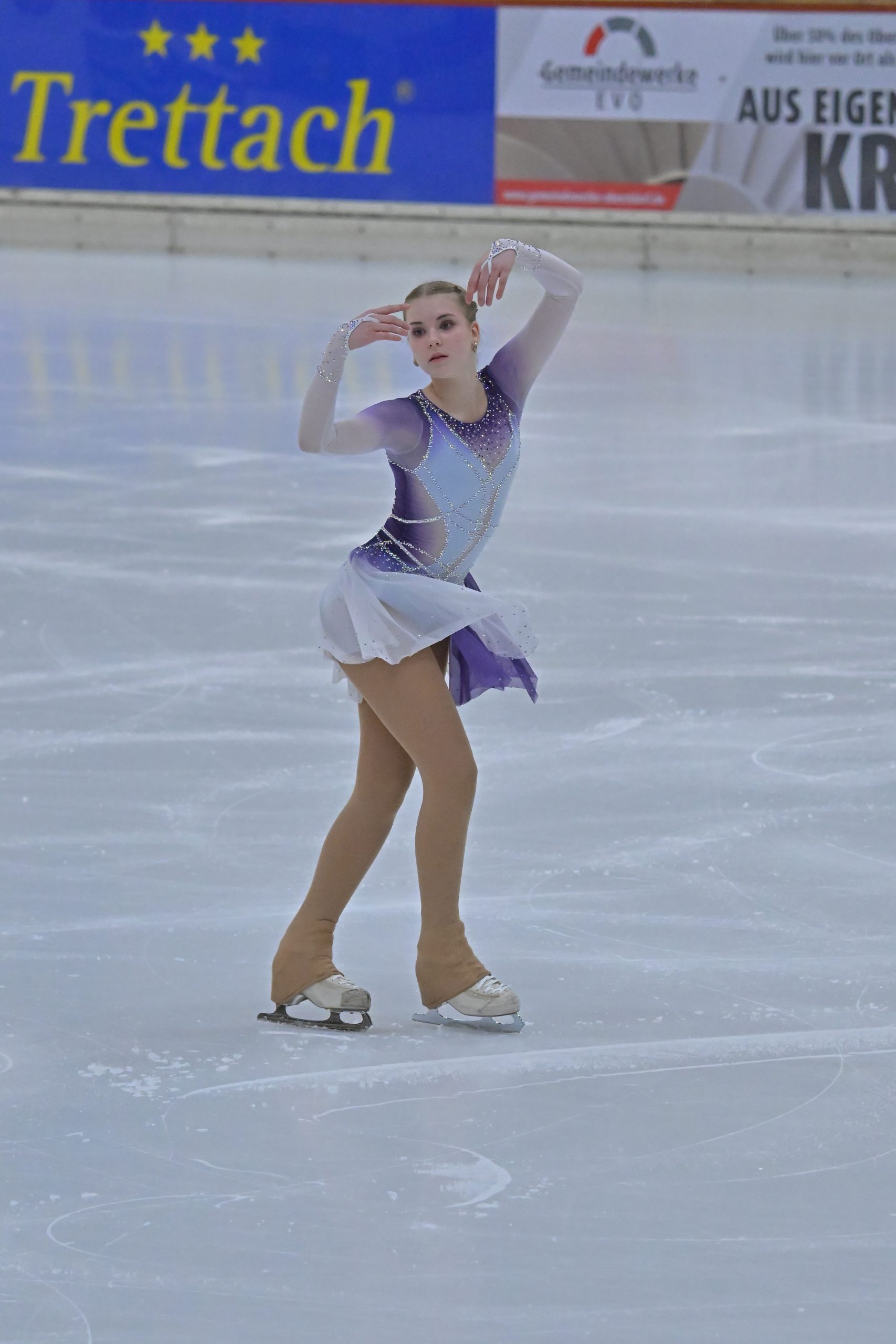 Alina Farenbruch, SV Pang, Nachwuchs A, 12. Platz Alina Farenbruch (SV Pang) startete beim Allgäu Cup gegen nationale Konkurrenz. Copyright Luca Tonegutti