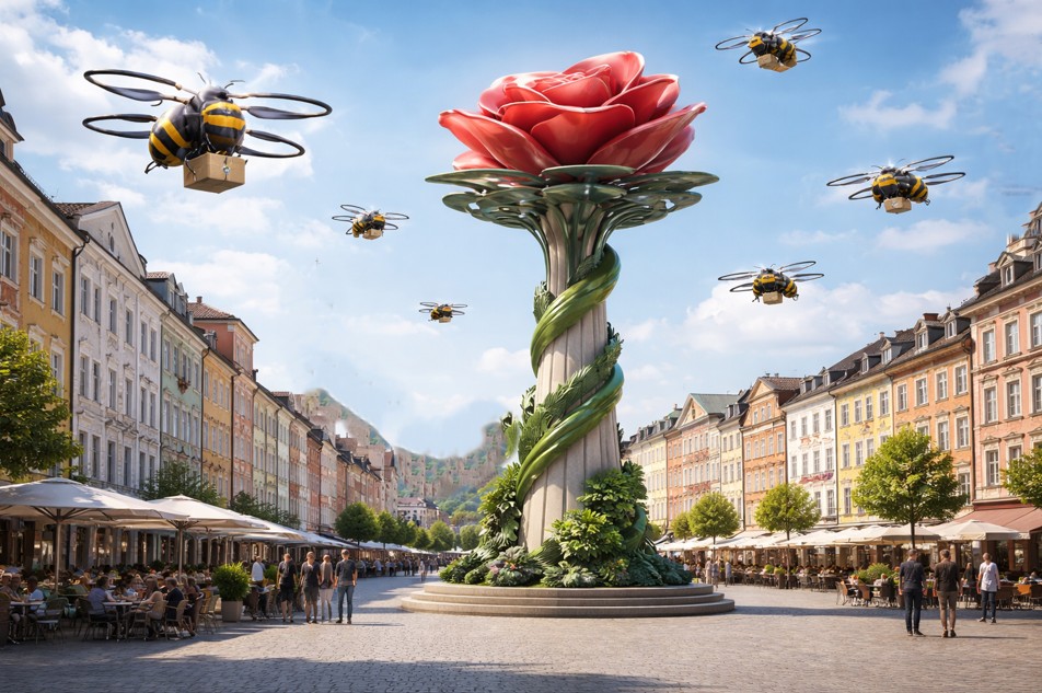 Rosenheim plant Drohnen-Landeplatz am Max-Josefs-Platz – Stadtrat will „Leuchtturmprojekt“