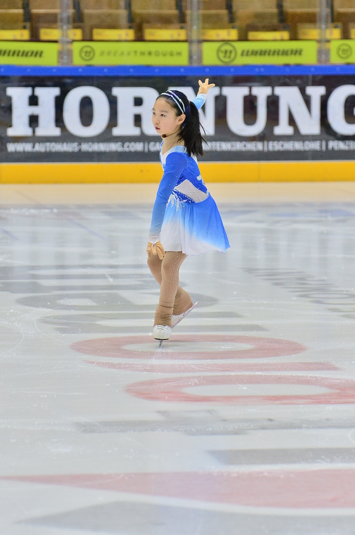 Helena Ma, EV Rosenheim, Anfaenger A, 22. Platz Helena Ma (EV Rosenheim) präsentierte ihre Kür zur Musik aus dem Film „Die Eiskönigin“. Copyright mk-sportphoto