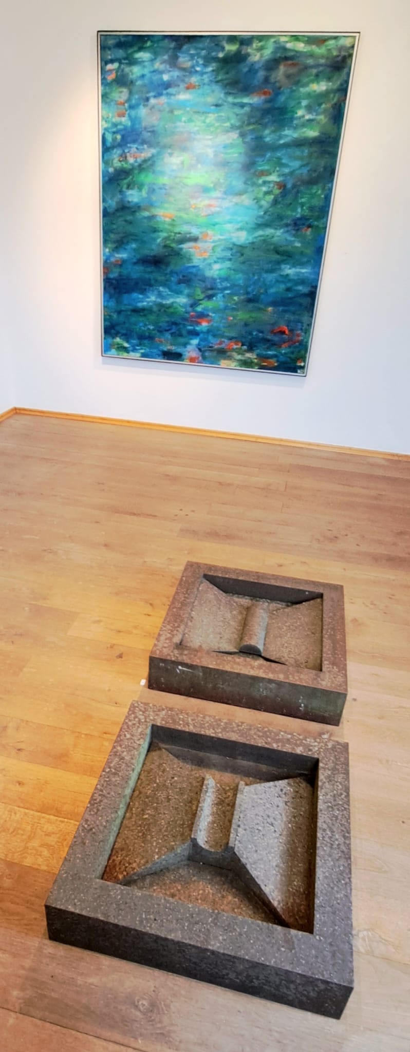 Aktuelle Ausstellung in der Galerie Bruckmühl. Foto: Hendrik Heuser