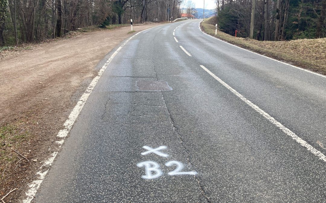 Straßenbau in Fischbachau: Vollsperrung der St 2077 wegen Ausbau und neuem Radweg