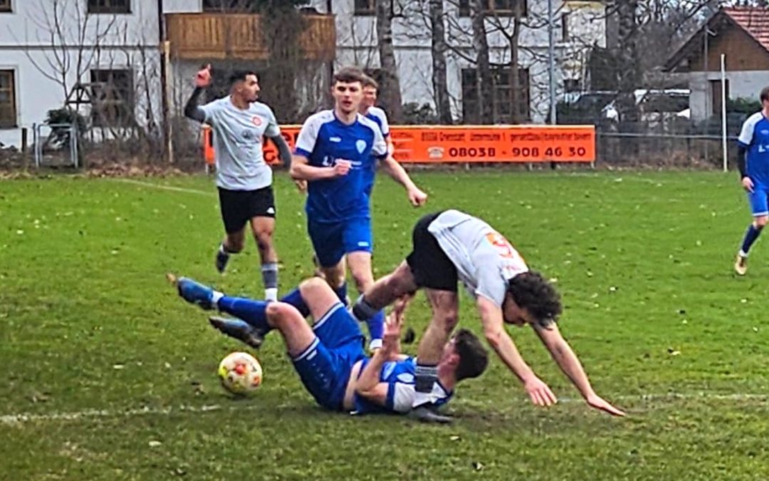 TSV 1860 Rosenheim U21: Erster Punktverlust der Saison beim 1:1 gegen SV Amerang