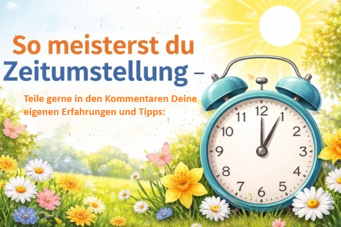 Sommerzeit 2026: Wann die Uhr umgestellt wird und wie man die Umstellung gut meistert