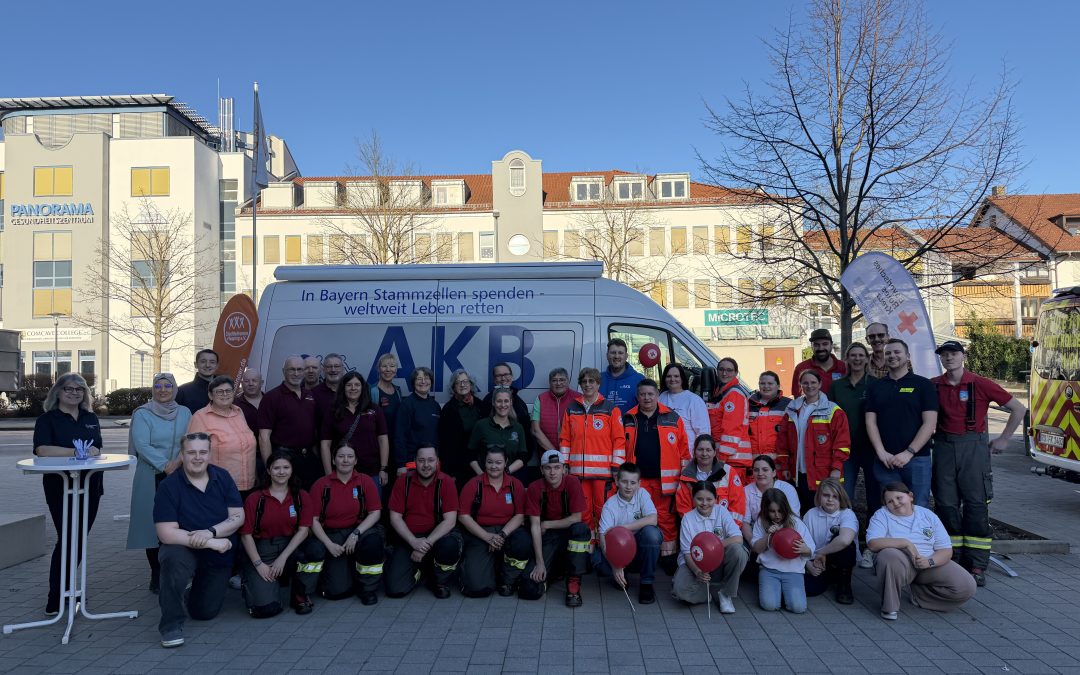55 neue potenzielle Stammzellspender beim Bürgerhaus Happing