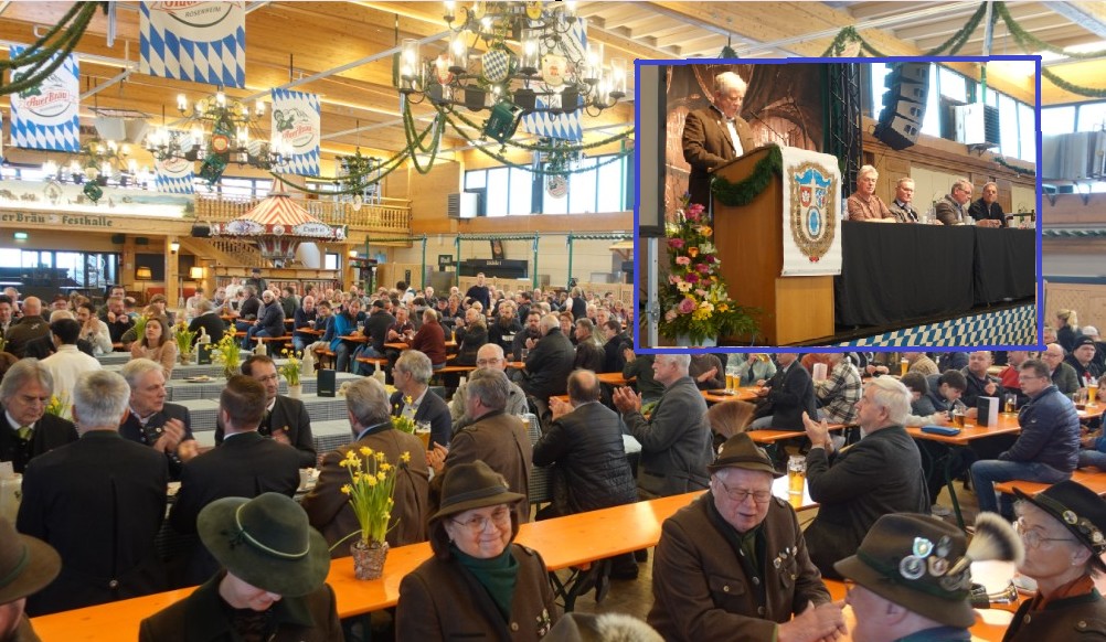 haupt Jahreshauptversammlung des Kreisfischereiverein Rosenheim 2026. Fotos: Karin Wunsam