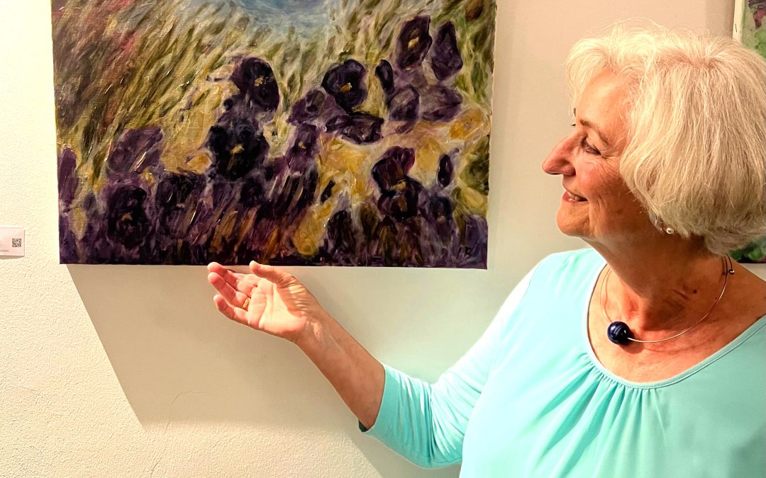 Kunstausstellung von Ingeborg Benninghoven in der Alten Meierei Bad Aibling