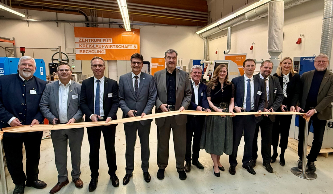 TH Rosenheim eröffnet Zentrum für Kreislaufwirtschaft & Recycling