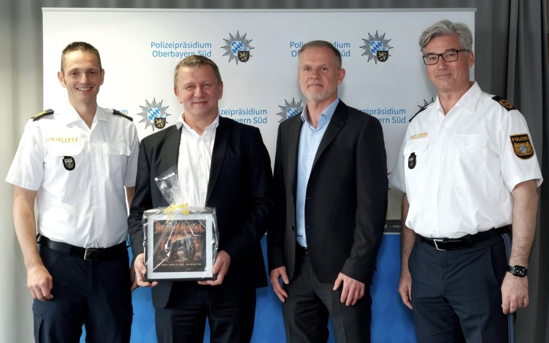 Rosenheim: Führungswechsel bei der Kriminalpolizei – Bernd Hackl verabschiedet, Markus Deindl übernimmt