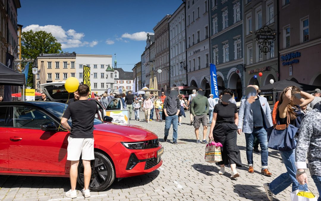Rosenheim in Bewegung 2026: Mobilitätsschau in der Innenstadt