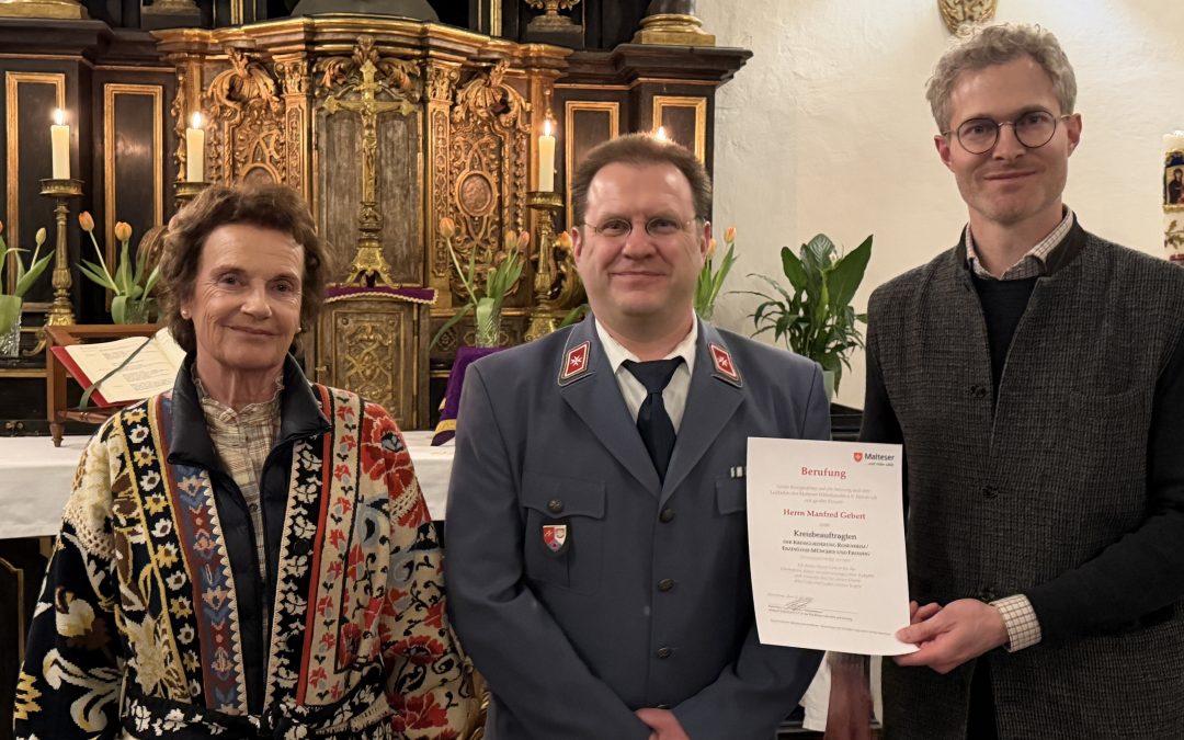 Wechsel an der Spitze der Malteser im Landkreis Rosenheim