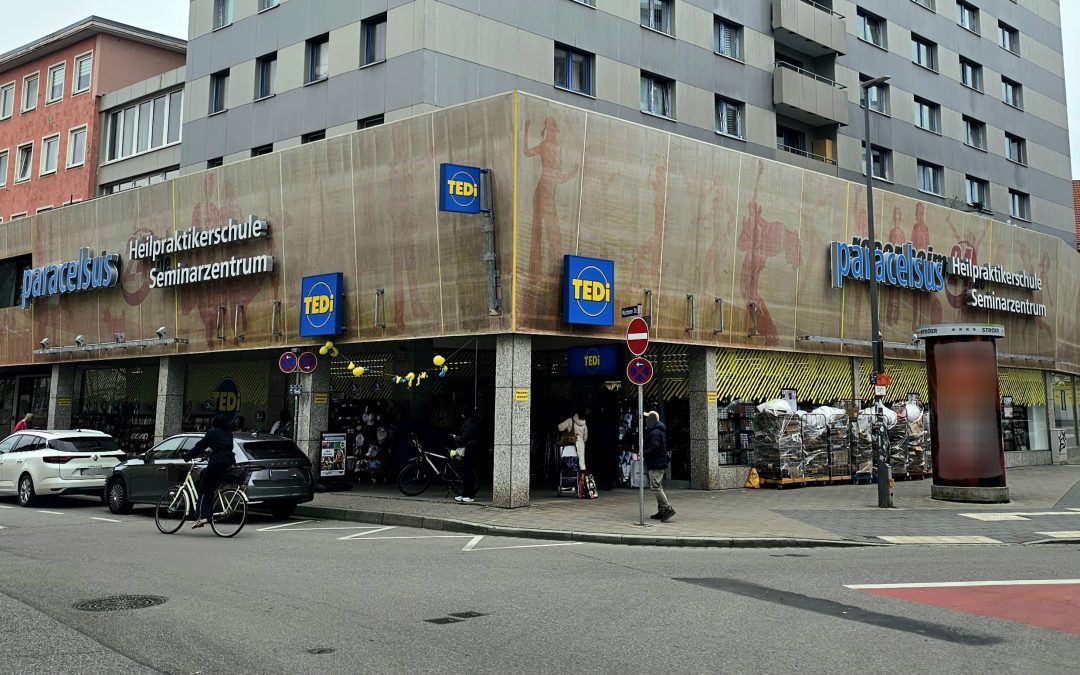 TEDi in Rosenheim wieder geöffnet.