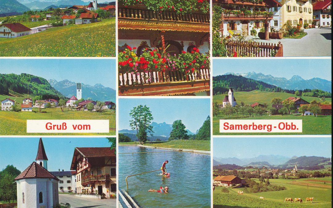 Samerberg, Postkarte, 1961