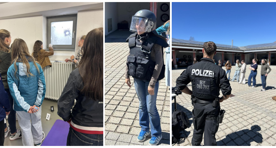 Polizei Miesbach zeigt Beruf hautnah beim Girls`Day