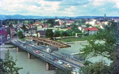 Innbrücke, Rosenheim, 1962