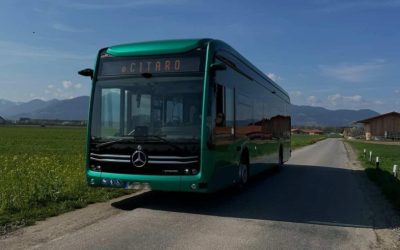 Leiser Testlauf: Erster E-Bus im Rosenheimer Linienverkehr unterwegs