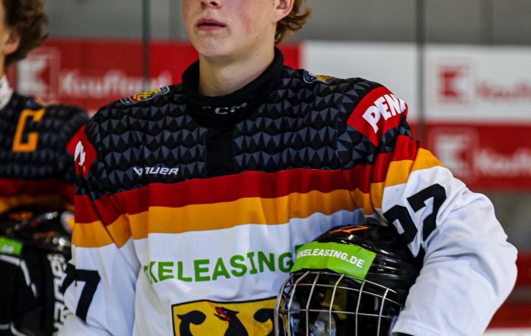 Starbulls-Talent Luis Gerhofer bei U18-WM im Einsatz – Deutsche Auswahl erreicht Viertelfinale