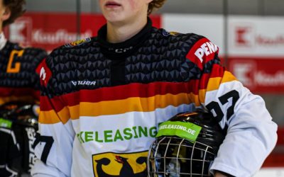 Luis Gerhofer bei U18-WM-Vorbereitung – Starbulls-Verteidiger im DEB-Aufgebot