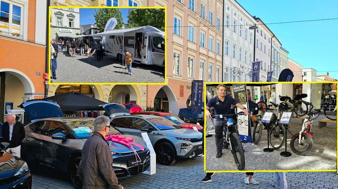 Rosenheim in Bewegung: Mobilitätsschau läuft noch bis Sonntagabend