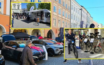 Rosenheim in Bewegung: Mobilitätsschau läuft noch bis Sonntagabend