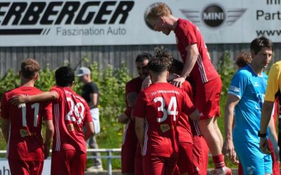 Erste Mannschaft des TSV 1860 Rosenheim gewinnt Heimspiel gegen Karlsfeld mit 2:1