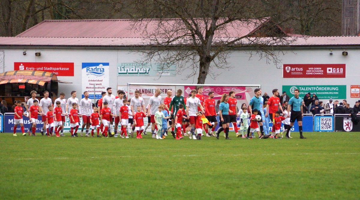 Herren-Wasserburg-1200×0 Erste Mannschaft des TSV 1860 Rosenheim unterliegt Wasserburg. Foto: Copyright TSV 1860 Rosenheim